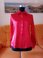 Bluse Hemd Glanz rot 36 38 S M Schleswig-Holstein - Itzehoe Vorschau