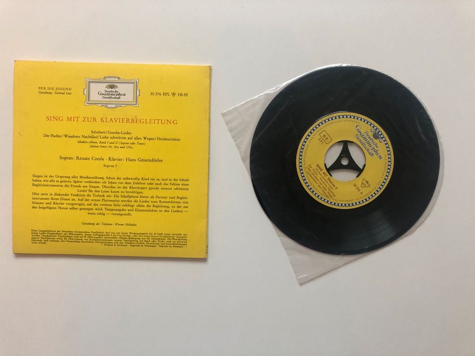 Sing mit zur Klavierbegleitung (Vinyl-Single) in Berlin