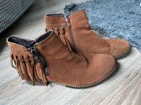 Braune Stiefeletten Cowboy Fransen Gr. 37 Huchting - Grolland Vorschau