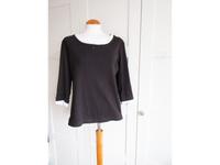 T-Shirt Top dunkel-braun weiß Lagenlook L XL 44-46-48 s.Oliver Hessen - Maintal Vorschau