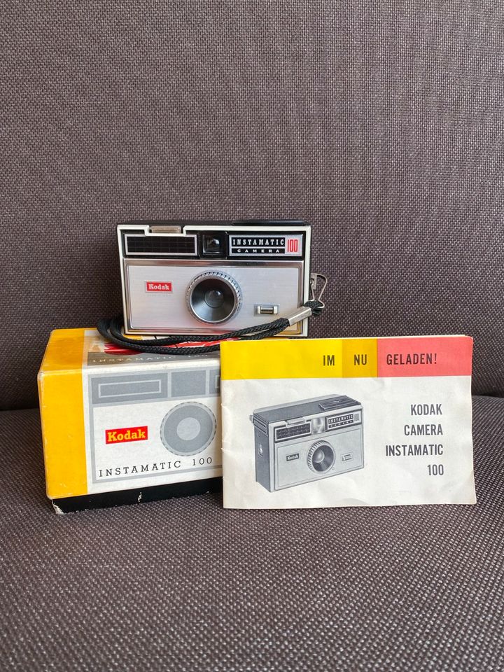 Kodak Instamatic 100 Camera Fotoapparat OVP Bedienungsanleitung in Berlin