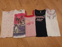 5 T-Shirts in Gr. 110/116, Pailletten, Glitzer Bayern - Beilngries Vorschau