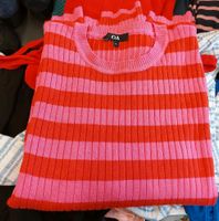 Ungetragen: Strickpullover rot pink colour block Hamburg Barmbek - Hamburg Barmbek-Süd  Vorschau