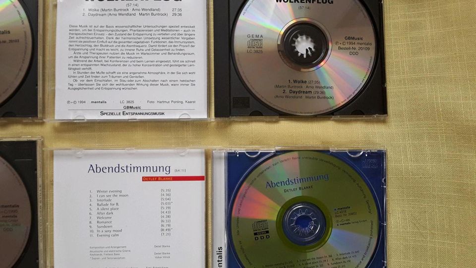 Entspannumgs  CD 's zum Komplettpreis  ( 6 Stück  ) in Lambrecht (Pfalz)