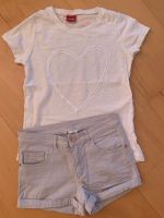 H&M Shorts und manguun T-Shirt Gr. 152 im Set Rheinland-Pfalz - Alken Vorschau