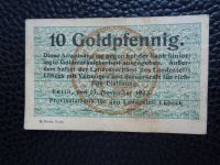 Eutin,10 Goldpfgennige,Notgeldschein 1923. Eimsbüttel - Hamburg Lokstedt Vorschau