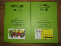 dtv- Atlas Musik - Band 1 & 2 - TOP Zustand - Versand inklusive ! Baden-Württemberg - Weinheim Vorschau