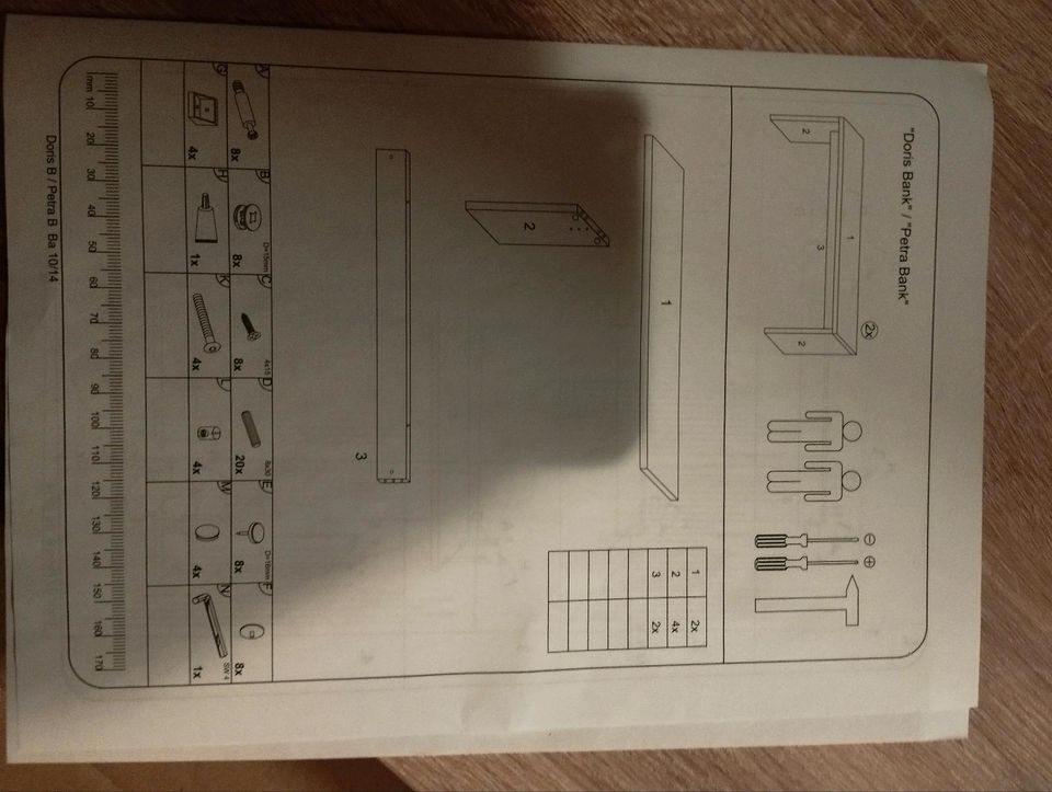 Sitzbank 110x36 neu zu verkaufen in Herrenberg