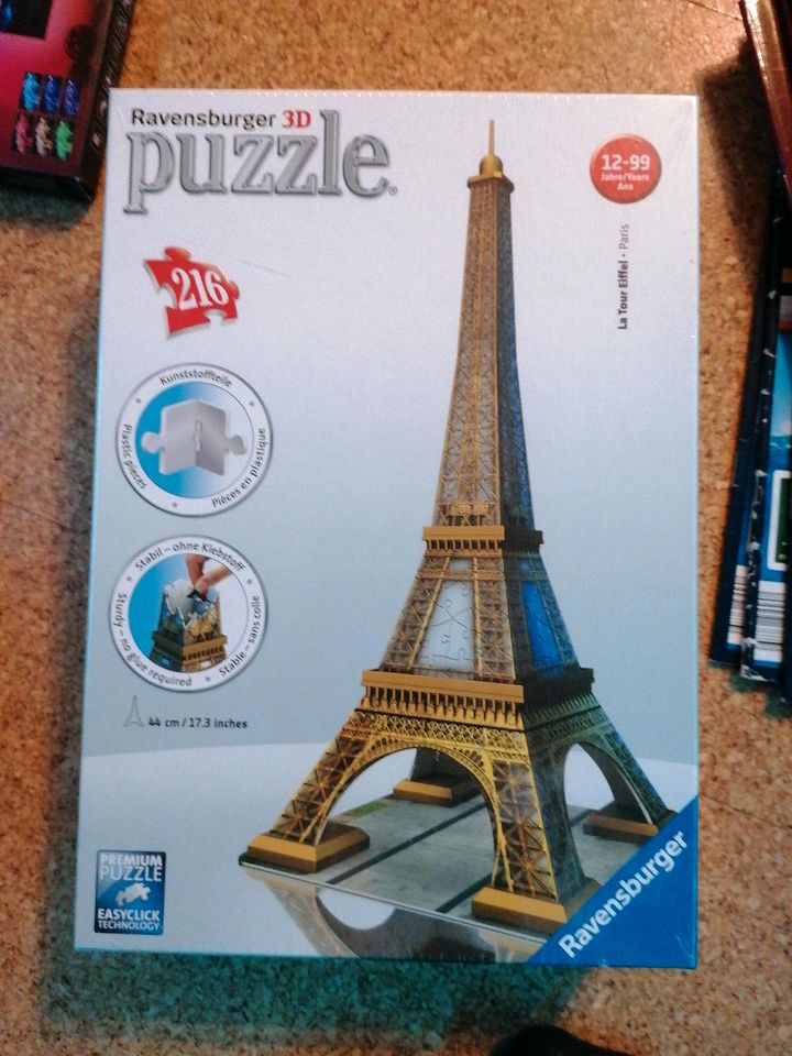 Ravensburger 3D Puzzle Eiffelturm original verpackt in Kakenstorf