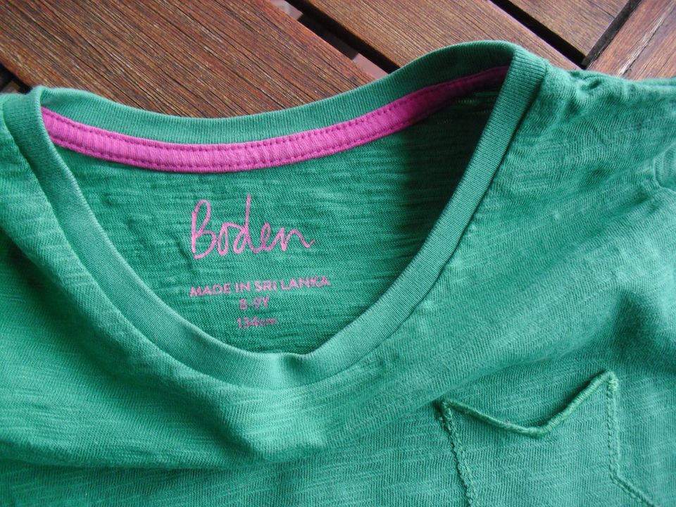 Schönes Mini Boden T-Shirt grün 8-9  128 in Wangen im Allgäu