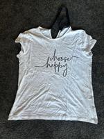 T-Shirt, weiß mit Aufdruck, Hallhuber, S Bayern - Dillingen (Donau) Vorschau