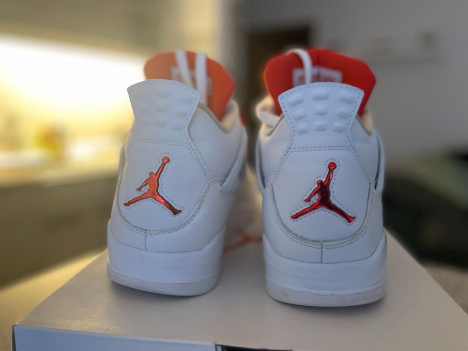 Nike Jordan 4 Retro - Metallic Orange - 2020 - 45,5 in Karlsruhe