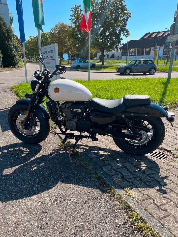 NEU 125 Hanway Basic 125er 15PS ABS Chopper Cruiser 125ccm Bike in Obersulm