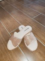 Sandalen 38 Gold, Schlappen wie neu, sehr bequem Bayern - Fürth Vorschau