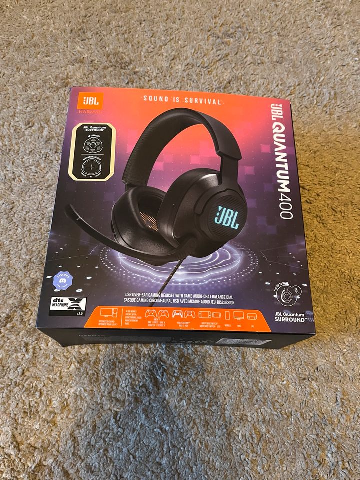 JBL Kopfhörer Quantum 400 Headset Gaming/Office in Schwalmtal