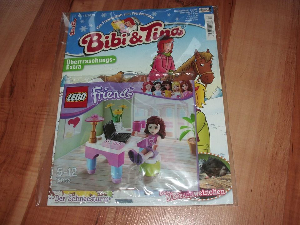 Bibi & Tina Zeitschrift Nr. 12/2013 mit Lego friends Packung Neu in Föhren bei Trier