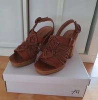 Boho Sandalen mit Plateausohlen Saarland - Perl Vorschau