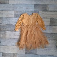 ❌️NEUw~ Design Festkleid❌️Einschulung~curry•Kleid•Gr.6 yrs•ä next Sachsen-Anhalt - Niedere Börde Vorschau