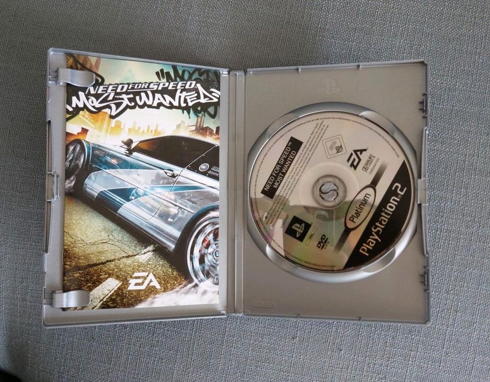 Need for Speed Most wanted ps2 Platinum Edition in Großalmerode