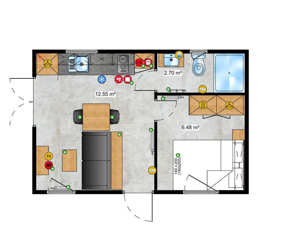 Mobilheim / Modulhaus / Tinyhaus Neu Winterfest Lark Small Pod KfW40 GeG konform in Berlin