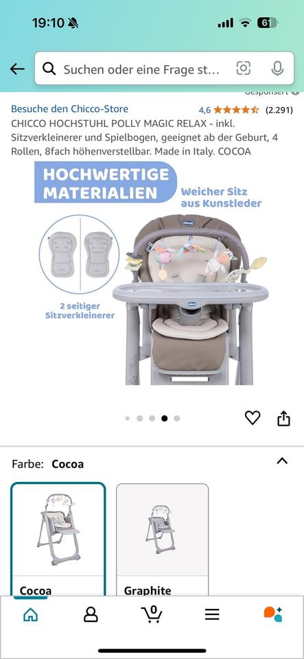 Chicco Hochstuhl ab 0-3 Jahre, klappbar, Tripp Trapp, praktisch in Berlin