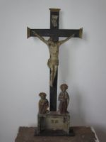 JESUS CHRISTUS KREUZ + MARIA FIGUR SCHNITZEREI ANTIK ALT RELIQUIE Bochum - Bochum-Mitte Vorschau
