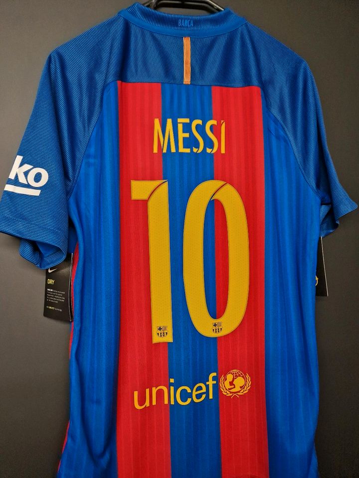 Messi Trikot M NEU! Barcelona Trikot 2016/17 ORIGINAL in Bad Rappenau