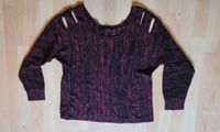 rot/schwarzer dünner Strickpullover von Material Girl in XXL Niedersachsen - Wilhelmshaven Vorschau