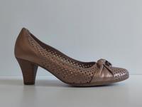 Gabor Comfort elegante Pumps Schleife Glattleder silber/bronze 36 München - Maxvorstadt Vorschau