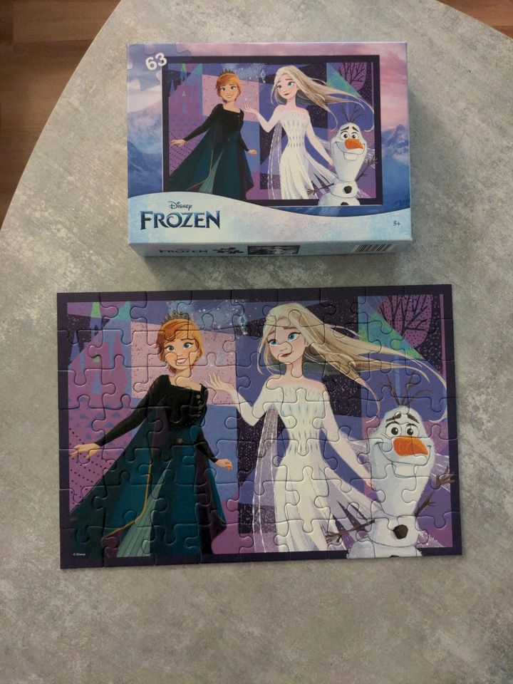 Disney Frozen Puzzle Elsa Eiskönigin 63 Teile ab 5 Jahren in Steinfurt
