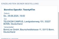 Twenty4tim Konzert Ticket Bonn Openair Hessen - Groß-Gerau Vorschau