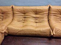 Togo Sofa 2-Sitzer Leder Beige Berlin - Mitte Vorschau