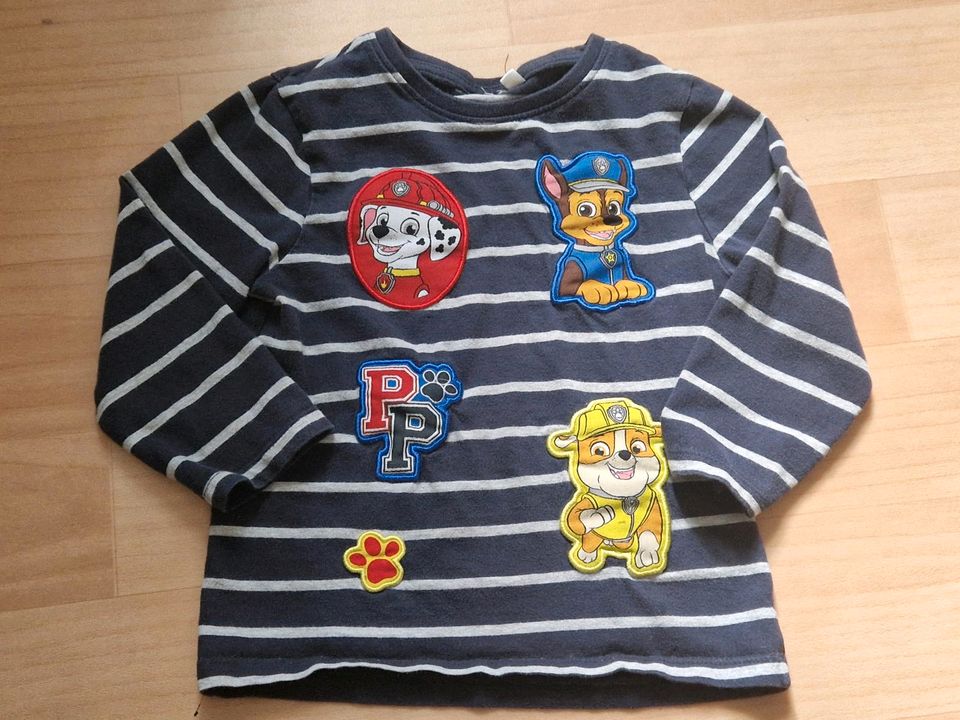 Langarmshirt Paw Patrol Gr. 92 in Bad Langensalza