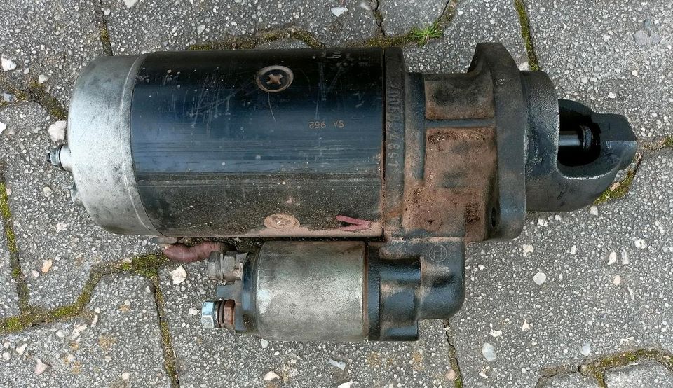 Anlasser 9V Deutz DX 120 913er Bosch 0001367004 in Luhe-Wildenau