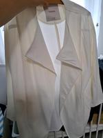 Dünner Mantel/Longblazer Weiss-Creme Pull&Bear Gr.L (XL/XXL *NEU* Brandenburg - Neuruppin Vorschau