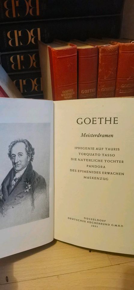 Romane Goethe gesammelte werk von 1951 in Oberhausen