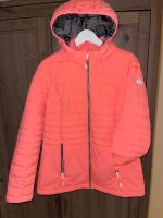 Nwtg. Killtec Streifen-Steppjacke Gr.38 grau neon-rosa Bayern - Gilching Vorschau