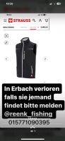 Strauss Jacke reenk fisching Schwarz ärmellos Baden-Württemberg - Erbach Vorschau