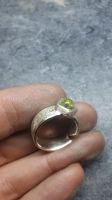 Peridot Ring 925er Sterling Silber geschmiedet Brandenburg - Altlandsberg Vorschau