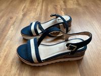 Mustang Sandalette, Damen Schuhe, 39, Marine Muster Wandsbek - Hamburg Tonndorf Vorschau