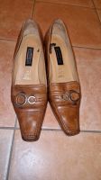 Pumps 5th Avenue Deichmann, Leder, cognac / braun, Gr. 41, Absatz Bayern - Reckendorf Vorschau