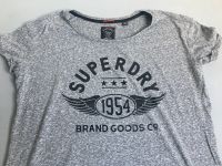 T Shirt Damen superdry Größe XL grau mit Aufdruck Bayern - Aschaffenburg Vorschau
