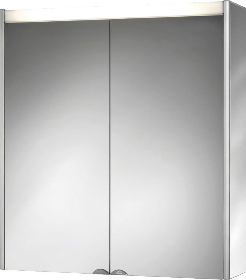 Spiegelschrank LED Aluminium, 60 cm breit mit Beleuchtung in Torgau