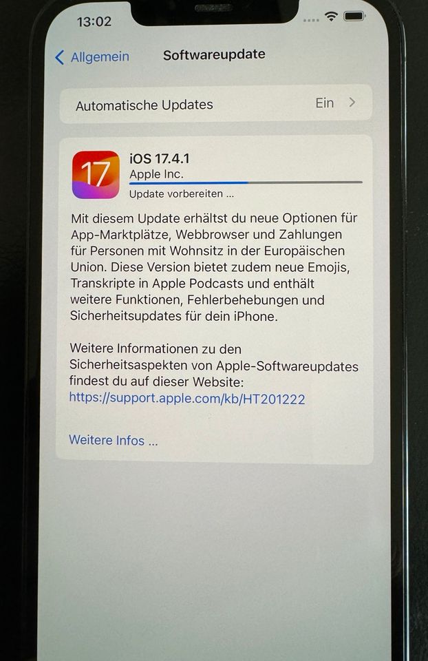 Verkaufe iPhone 12 Pro Max 256 GB in Frankfurt am Main