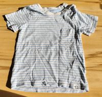 H&M T-Shirt gestreift blau/weiß gr. 86 Hessen - Schmitten Vorschau