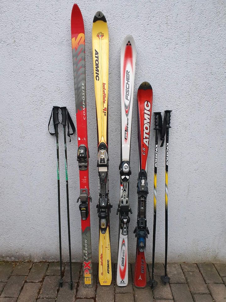 CARVING SKI SAMMLUNG ATOMIC FISCHER K2 [ 3 PAAR ] TOPWARE in Hameln