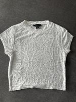 Damen Samt T-Shirt/ Crop-Top Primark Gr. 36/S weiß Niedersachsen - Giesen Vorschau