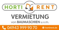 Vermietung Bagger Steiger Arbeitsbühnen Baumschnitt Wurzeln etc Niedersachsen - Großefehn Vorschau