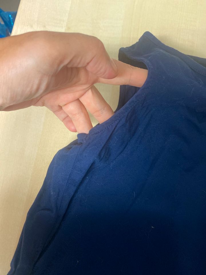 Kleid, ohne Arm, 7-8 Jahre, Uniqlo, blau, in Möhrendorf