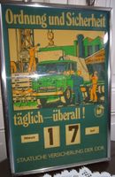 DDR Staatliche Versicherung Drehkalender Schwerin - Paulsstadt Vorschau